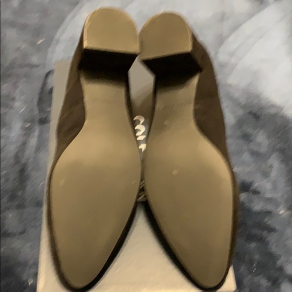 cole haan suede heels
